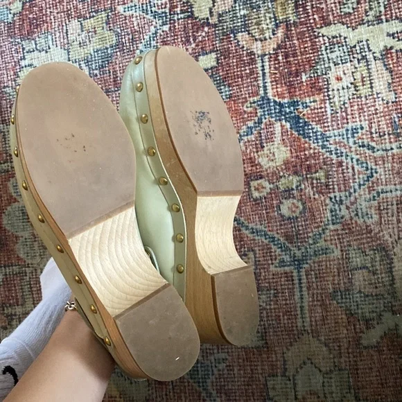 J Crew Convertible leather clogs BA188 - Picture 3 of 6